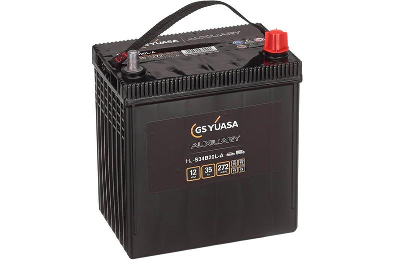Yuasa HJ-S34B20L-A Auxiliary AGM Battery Yuasa HJ-S34B20L-A Auxiliary AGM Battery
