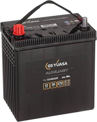 Yuasa HJ-S34B20R Auxiliary AGM Battery