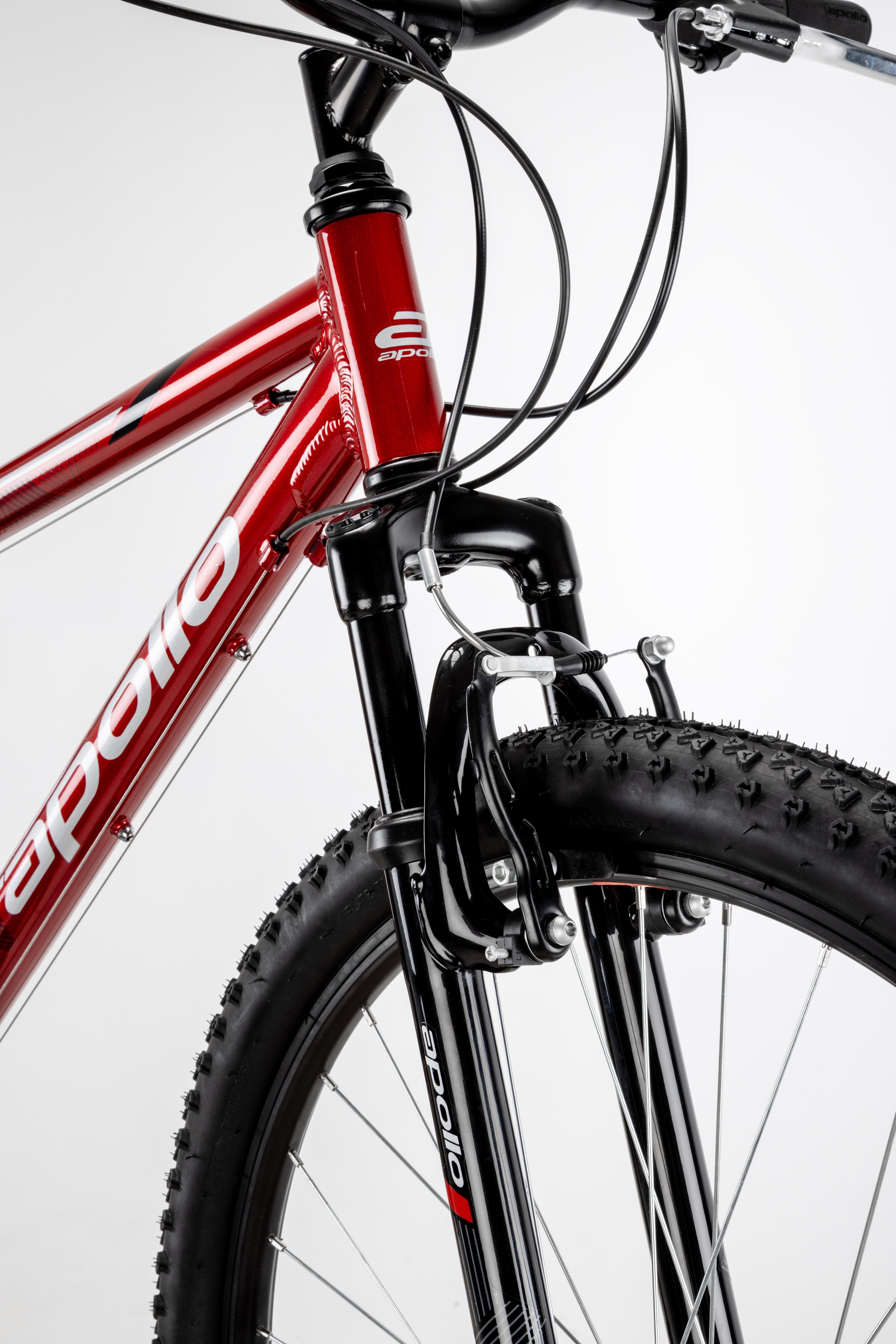 Apollo Phaze Red Mountain Bike - S, M, L Frames