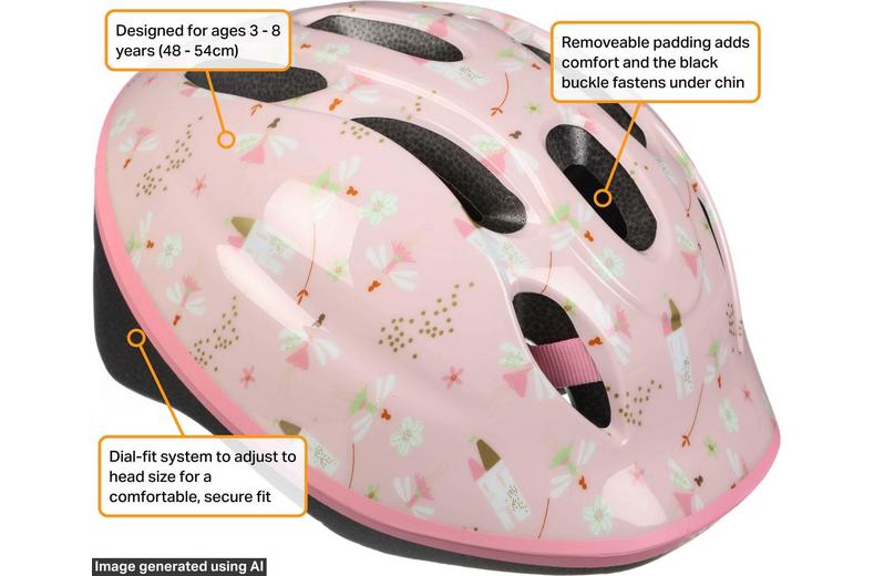 Apollo Fairytale Kids Helmet, 46 - 54 cm Apollo Fairytale Kids Helmet, 46 - 54 cm