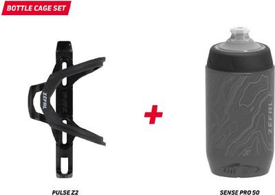 Zefal Pulze Z2 W/Sense Pro 50 Bottle Cage Zefal Pulze Z2 W/Sense Pro 50 Bottle Cage