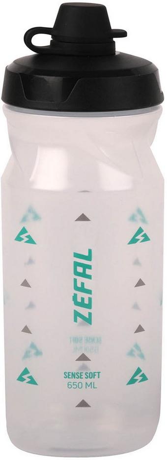 Zefal Sense Soft 65 No-Mud Bottle Clear