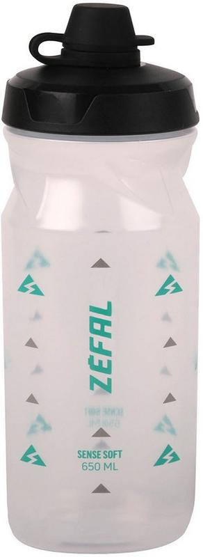 Halfords Zefal Sense Soft 65 No-Mud Bottle Clear | Extra 8% off for BC Members