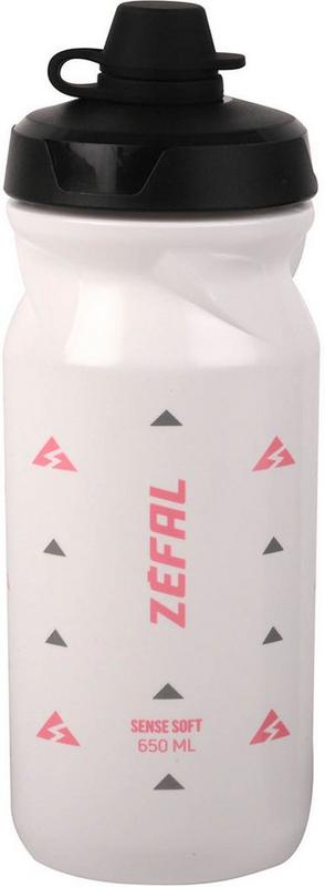 Halfords Zefal Sense Soft 65 No-Mud Bottle White | Extra 8% off for BC Members