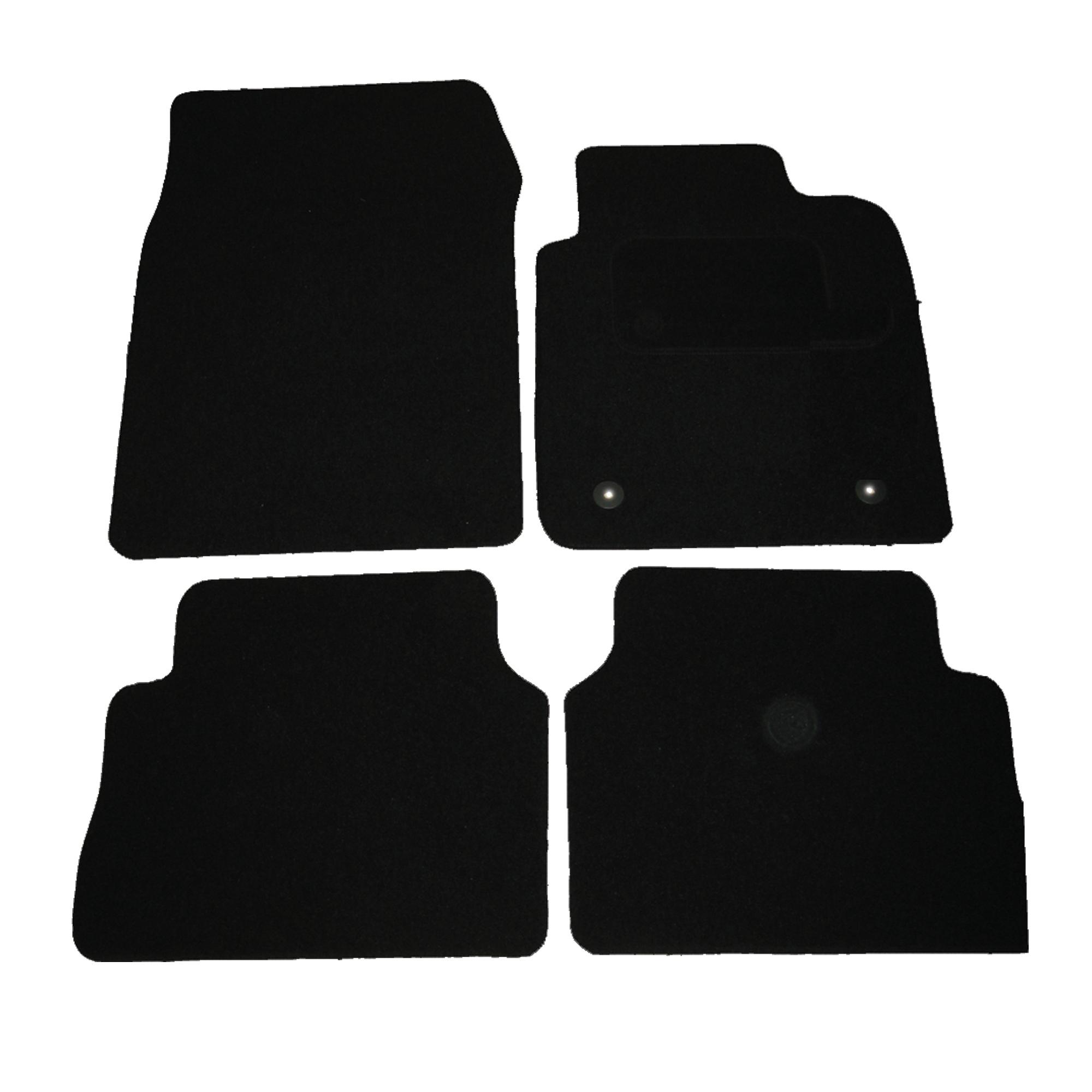 Halfords (Ss1310) Vauxhall Vectra Car Mats (03-08) Blk