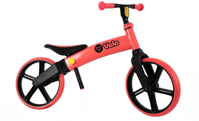 Y Velo Balance Bike - Red - 12 Inch Wheel