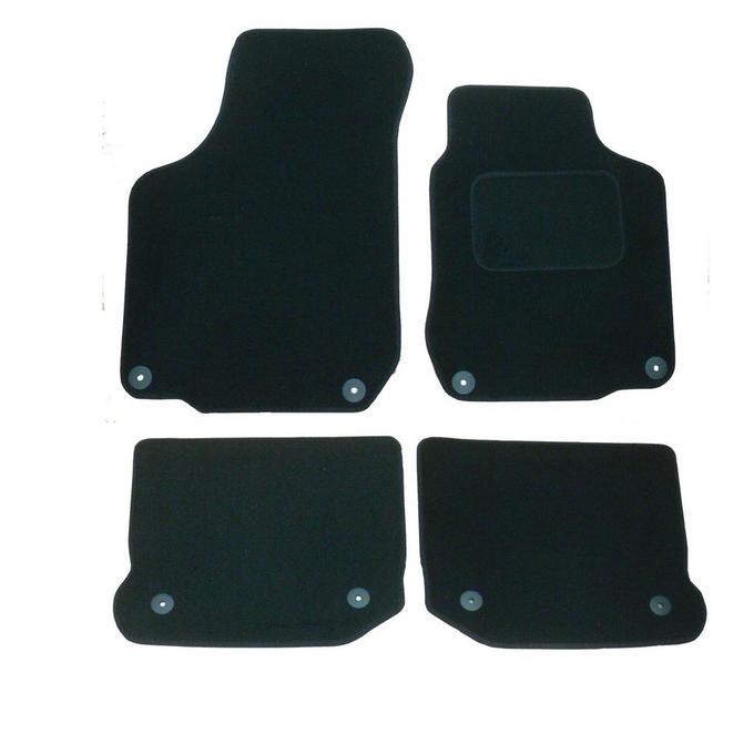 2009 on FORD FIESTA Mark 7 2 FIXING CLIPS Tailored Car Floor Mats BLUE 