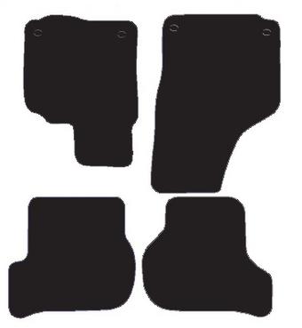 VW Jetta - Premium Mats 4 Clips (SS2900)