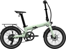 Halfords Eovolt Afternoon Origins Electric Folding Bike - Sage Green - 20 Inch Wheel | Extra 8% off for BC Members
