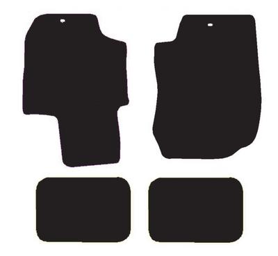 Hyundai i-20 - Premium Mats 4 Clips (SS3466) Hyundai i-20 - Premium Mats 4 Clips (SS3466)