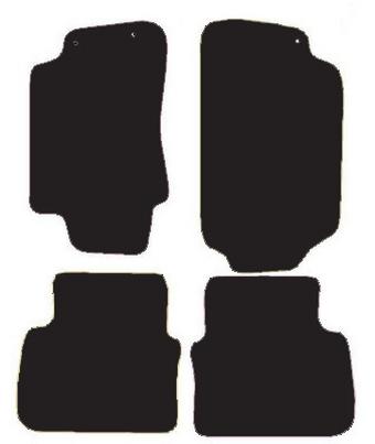 Saab 9-5 - Luxury Mats 3 Clips (SS1614)