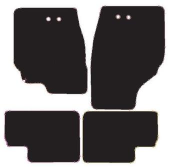 Vauxhall Agila A - Luxury Mats 4 Clips (SS1625)