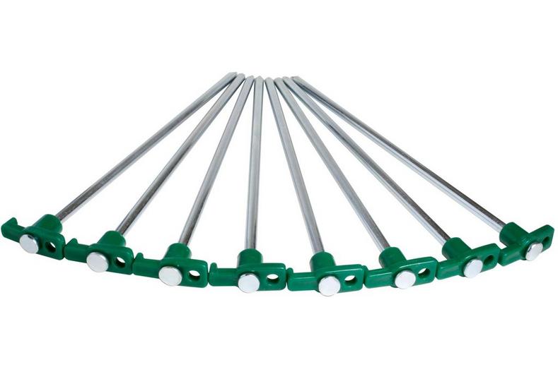 Halfords Groundhog Tent Pegs 8 pack Halfords Groundhog Tent Pegs 8 pack