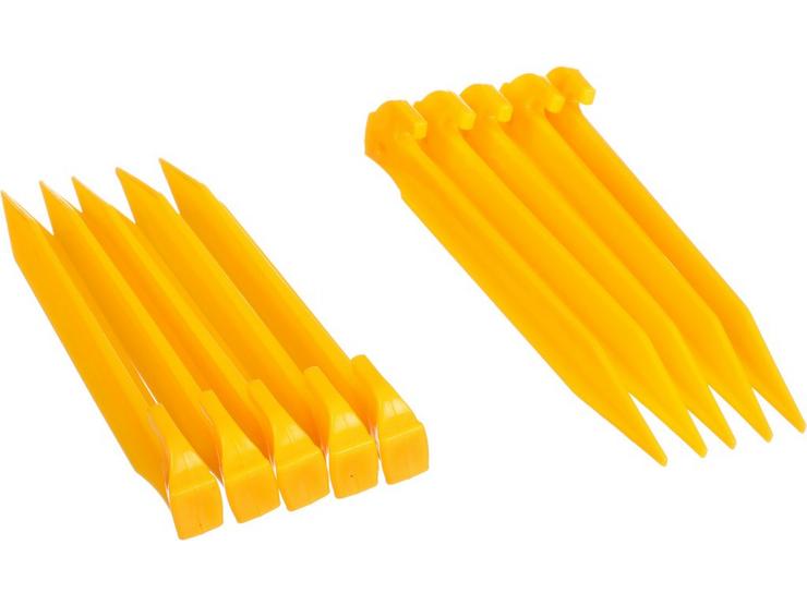Halfords Plastic Power Tent Pegs 10 Pack