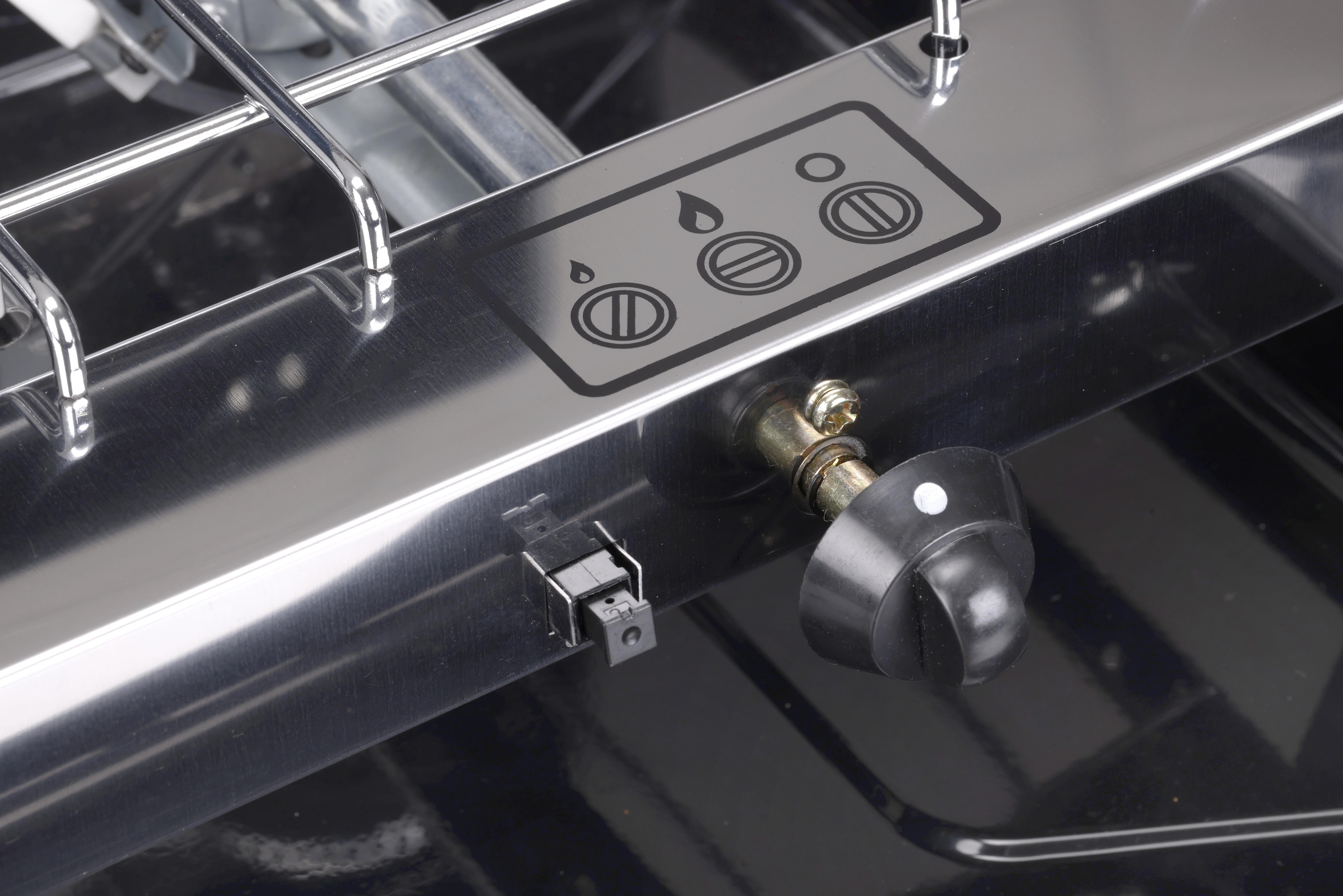 Halfords Double Stove with Grill
