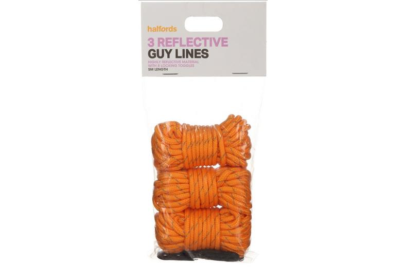 Halfords Reflective Guy Lines Halfords Reflective Guy Lines