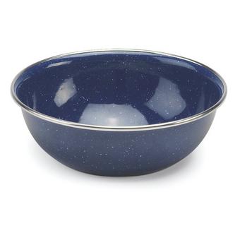 Halfords Enamel Bowl Blue