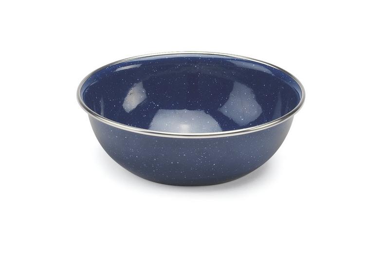 Halfords Enamel Bowl Blue Halfords Enamel Bowl Blue