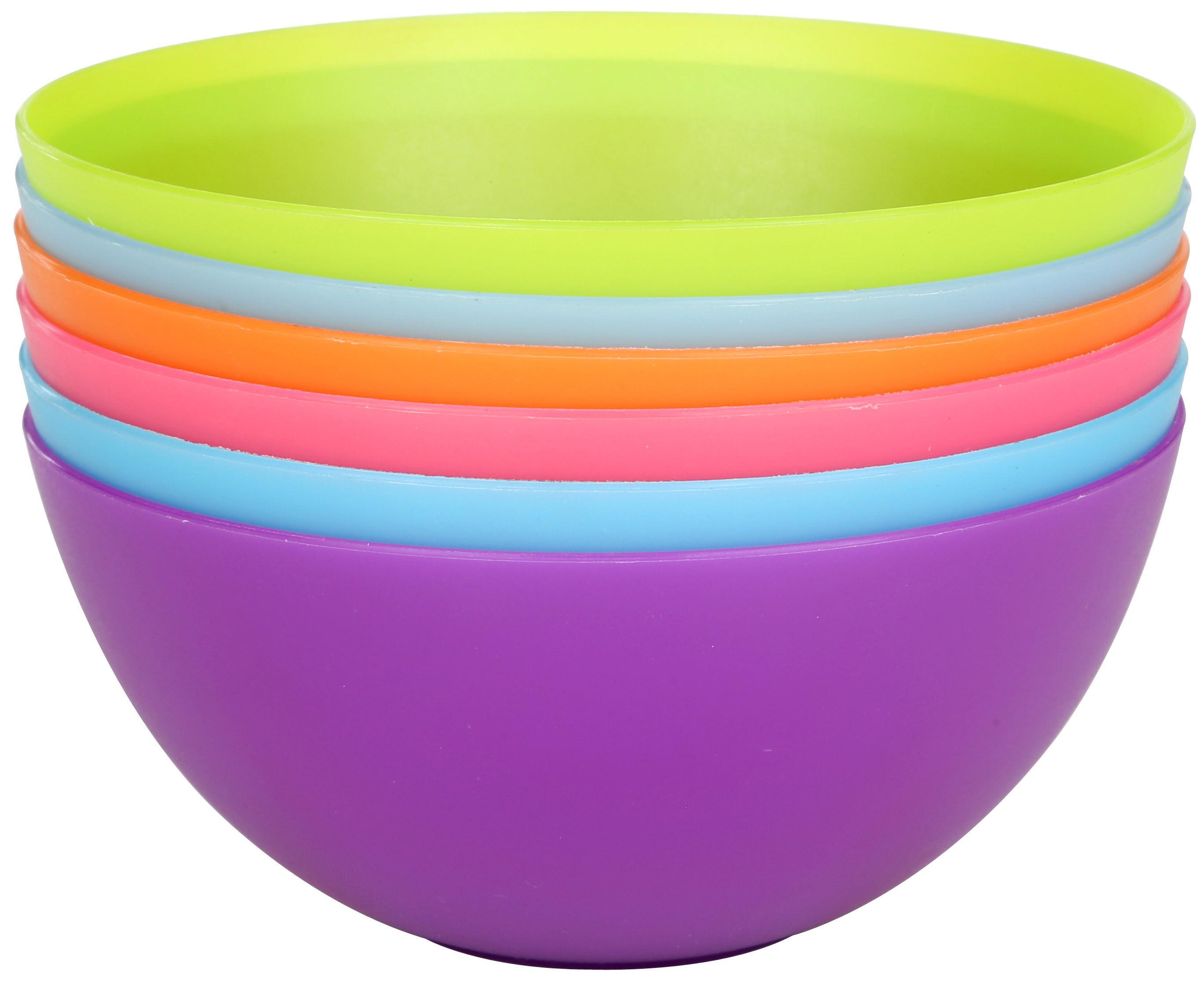 Halfords Plastic Bowl Set Of 6