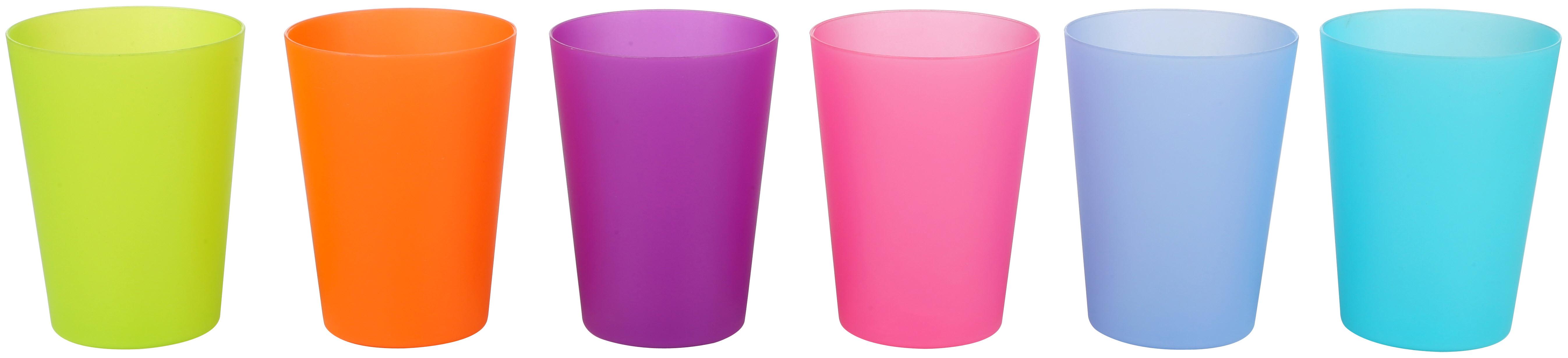 Halfords Plastic Tumblers Set Of 6