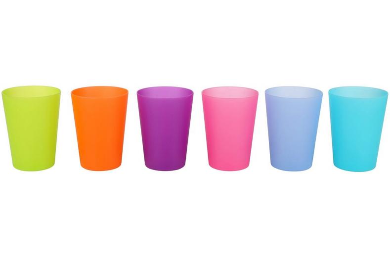 Halfords Plastic Tumblers set of 6 Halfords Plastic Tumblers set of 6