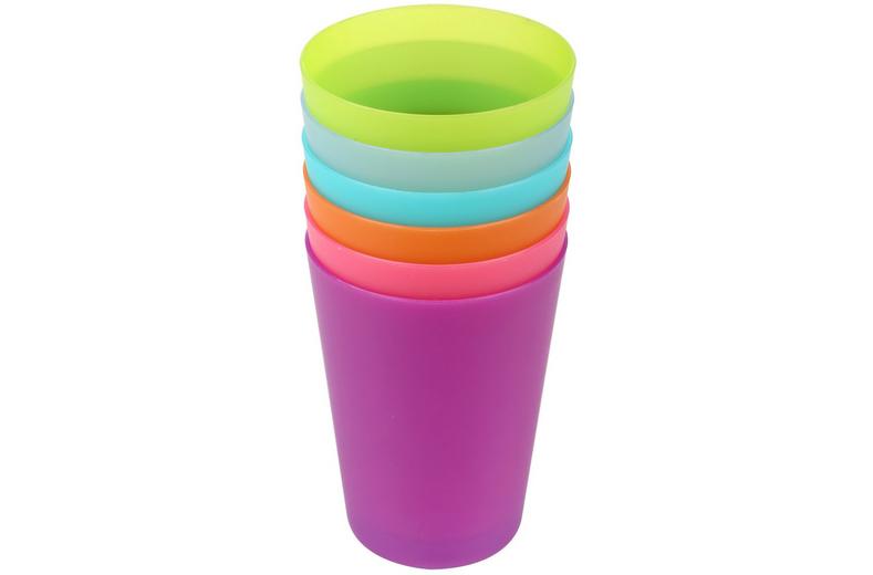 Halfords Plastic Tumblers set of 6 Halfords Plastic Tumblers set of 6