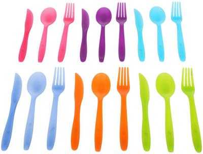 Halfords Plastic Cutlery set of 18
