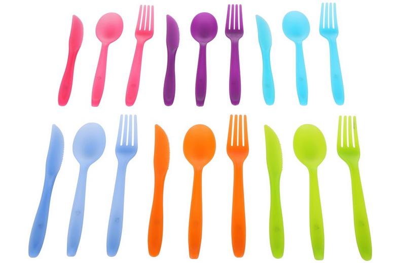 Halfords Plastic Cutlery set of 18 Halfords Plastic Cutlery set of 18