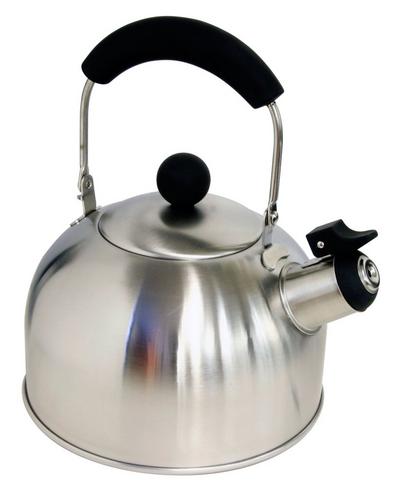 Halfords Stainless Steel Whistling Kettle Halfords Stainless Steel Whistling Kettle