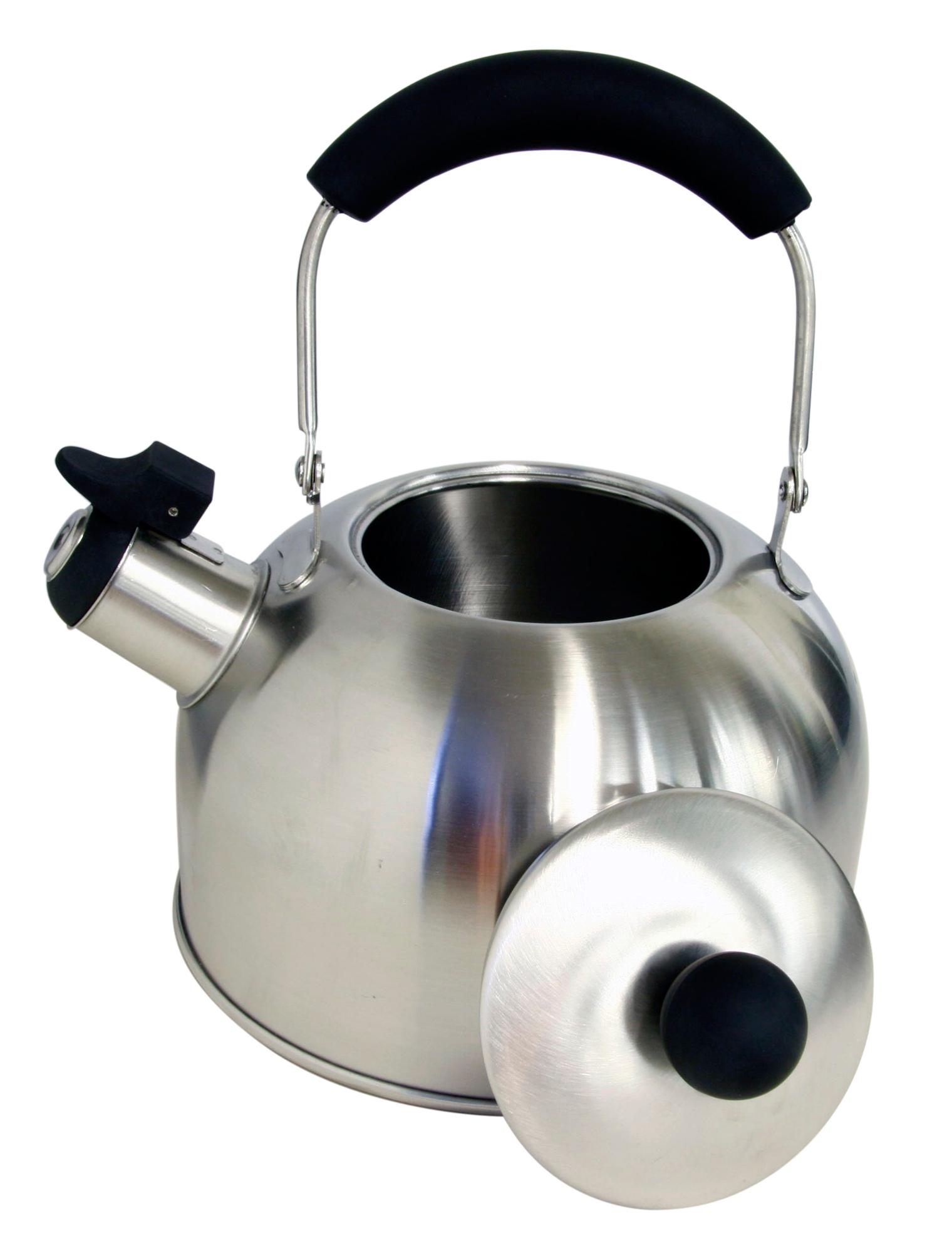 Halfords Stainless Steel Whistling Kettle