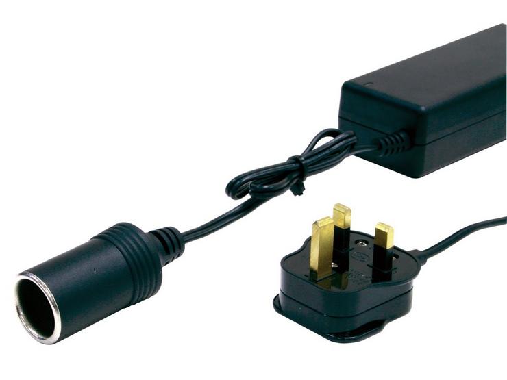 Halfords Coolbox Mains To 12V Accessory Adaptor