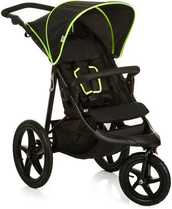 Hauck Runner Stroller - Black Neon