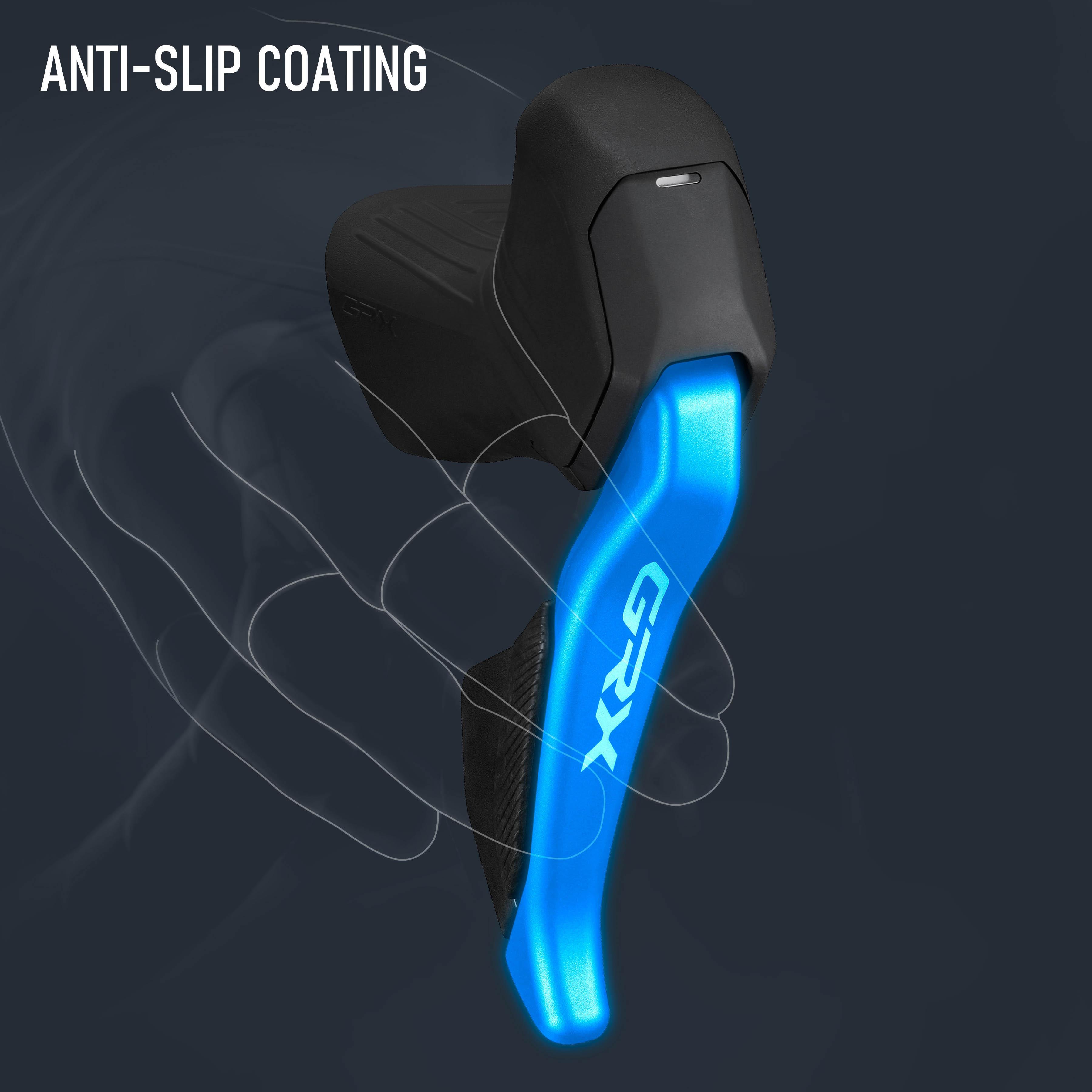 Shimano GRX ST-RX825 Di2 Hydraulic STI Disc Brake Set