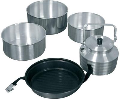 Halfords Complete Cookset & Kettle Halfords Complete Cookset & Kettle