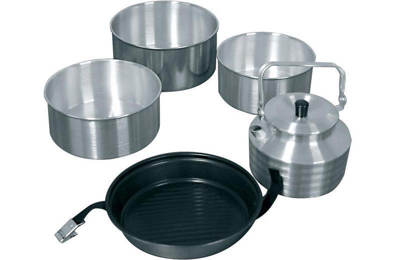 Halfords Complete Cookset & Kettle Halfords Complete Cookset & Kettle