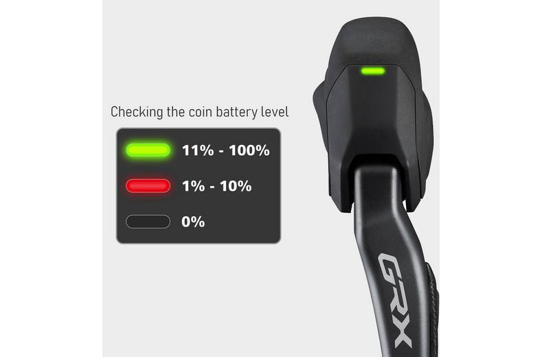 Shimano GRX ST-RX825 Di2 Hydraulic STI Shimano GRX ST-RX825 Di2 Hydraulic STI