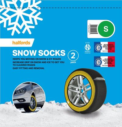 Halfords Snow Socks Small Halfords Snow Socks Small