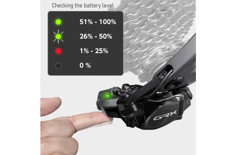 Shimano GRX RD-RX825 Di2 12 Speed Rear Derailleur Shimano GRX RD-RX825 Di2 12 Speed Rear Derailleur