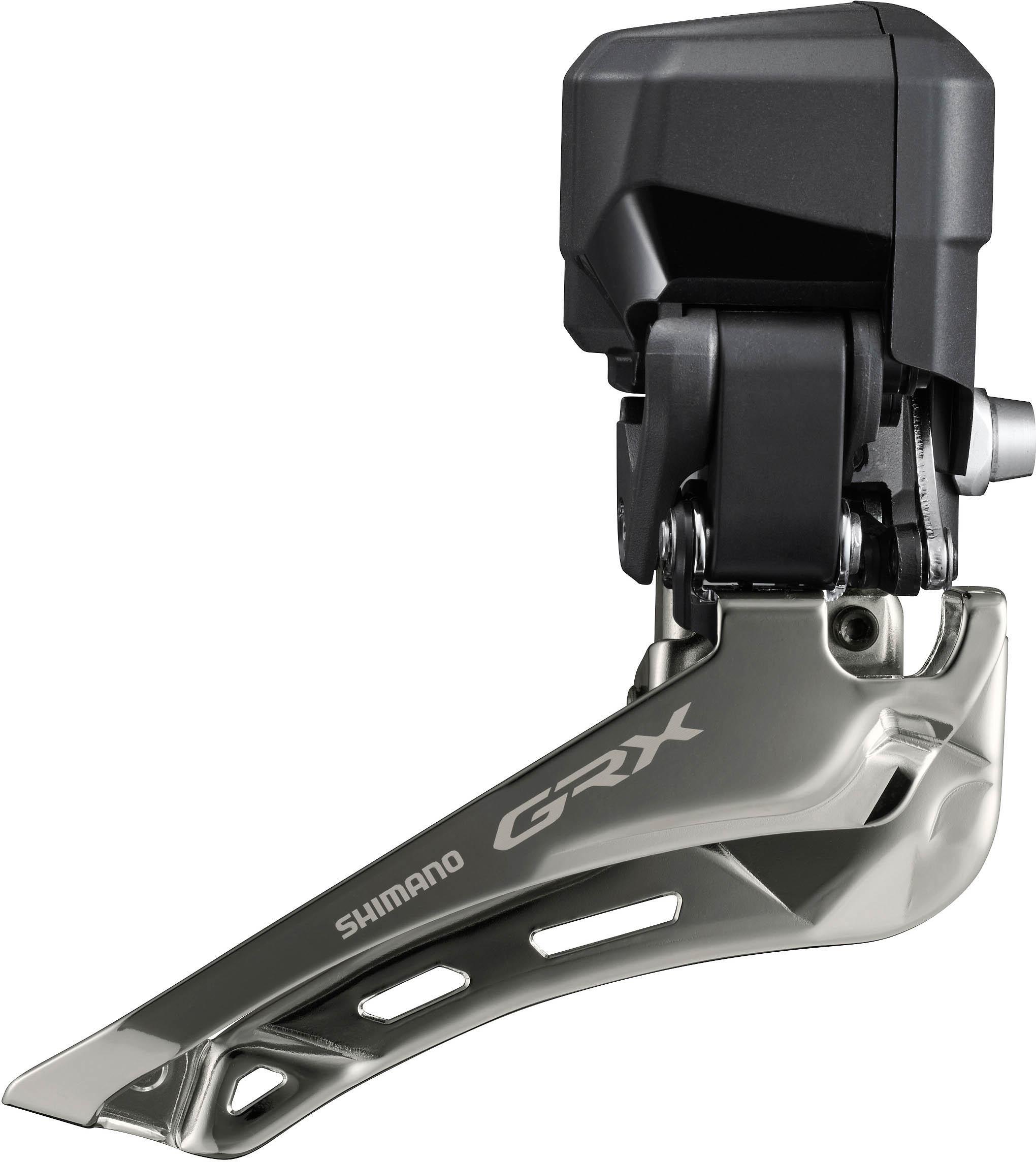 Halfords Shimano GRX FD-RX825 Di2 2x12 Speed Front Derailleur Braze On | Extra 8% off for BC Members