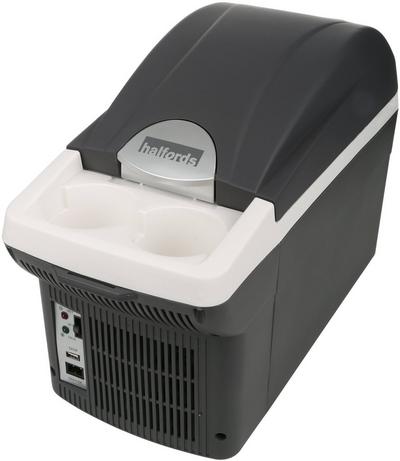 Halfords 8 Litre 12V In-Car Electric Coolbox Halfords 8 Litre 12V In-Car Electric Coolbox