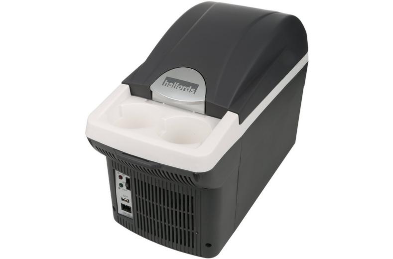 Halfords 8L Electric Coolbox, Mains Adaptor & Large Ice Packs (Pack of 2) Bundle Halfords 8L Electric Coolbox, Mains Adaptor & Large Ice Packs (Pack of 2) Bundle