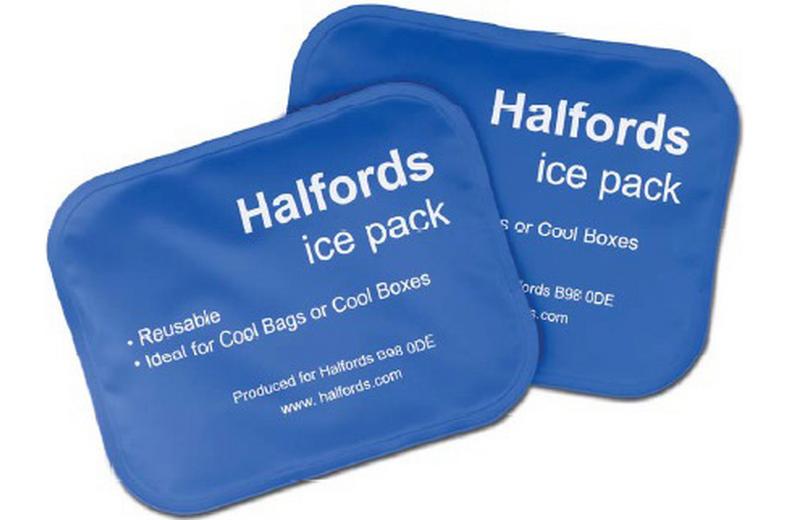 Halfords 8L Electric Coolbox, Mains Adaptor & Large Ice Packs (Pack of 2) Bundle Halfords 8L Electric Coolbox, Mains Adaptor & Large Ice Packs (Pack of 2) Bundle