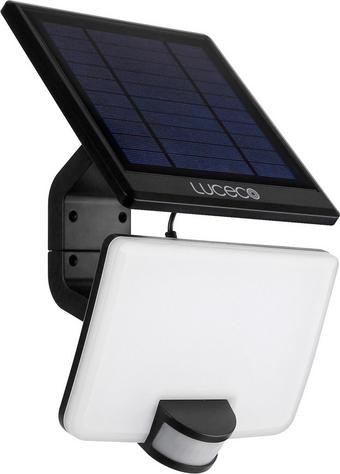 Luceco LED Solar Floodlight & PIR, 800lm