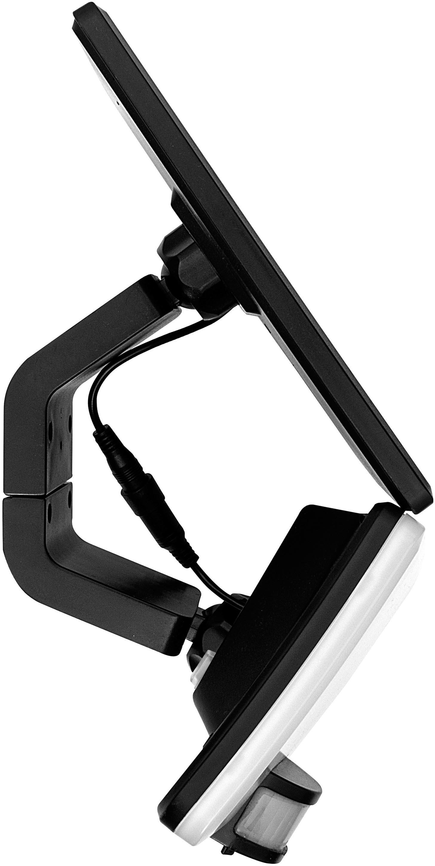 Luceco LED Solar Floodlight & PIR, 800lm