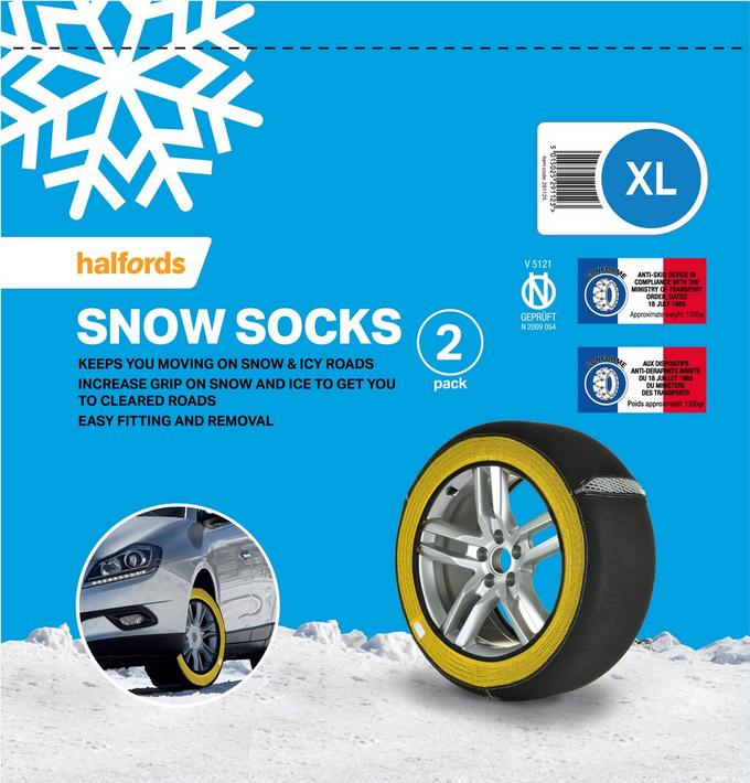AlwaysH Car Snow Socks, Universal Car Snow Socks, Auto Snow Chains
