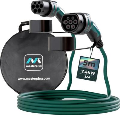 Masterplug 5m EV Charging Cable & Case Masterplug 5m EV Charging Cable & Case