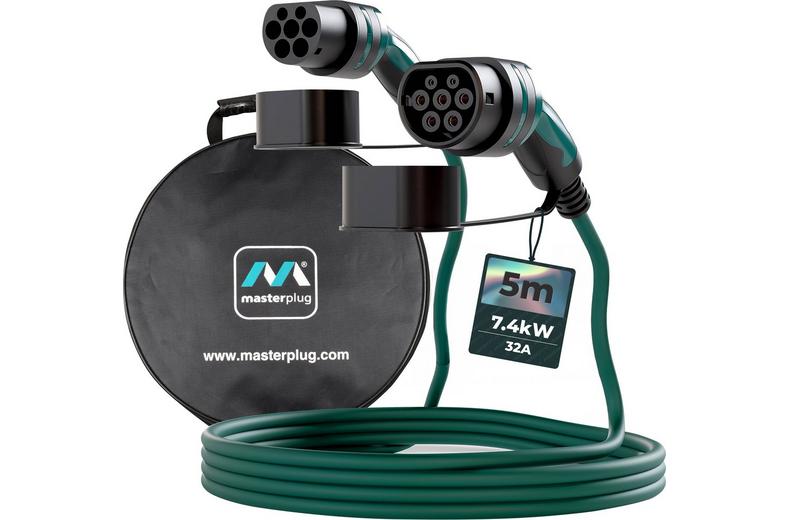 Masterplug 5m EV Charging Cable & Case Masterplug 5m EV Charging Cable & Case