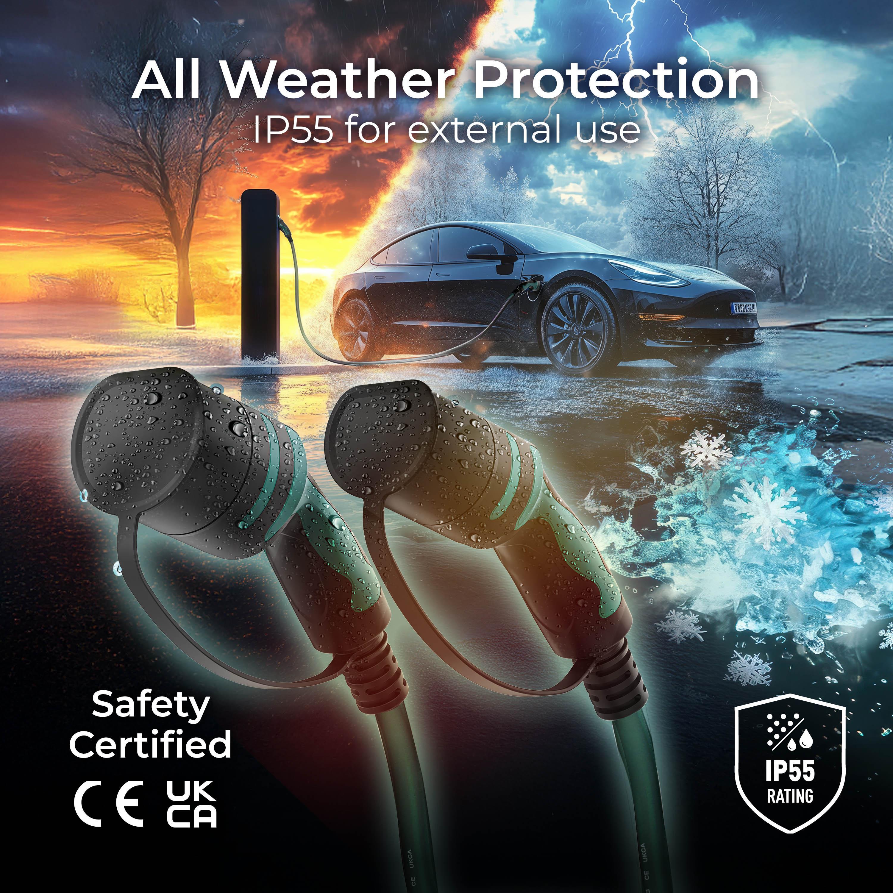 Masterplug 5m EV Charging Cable & Case