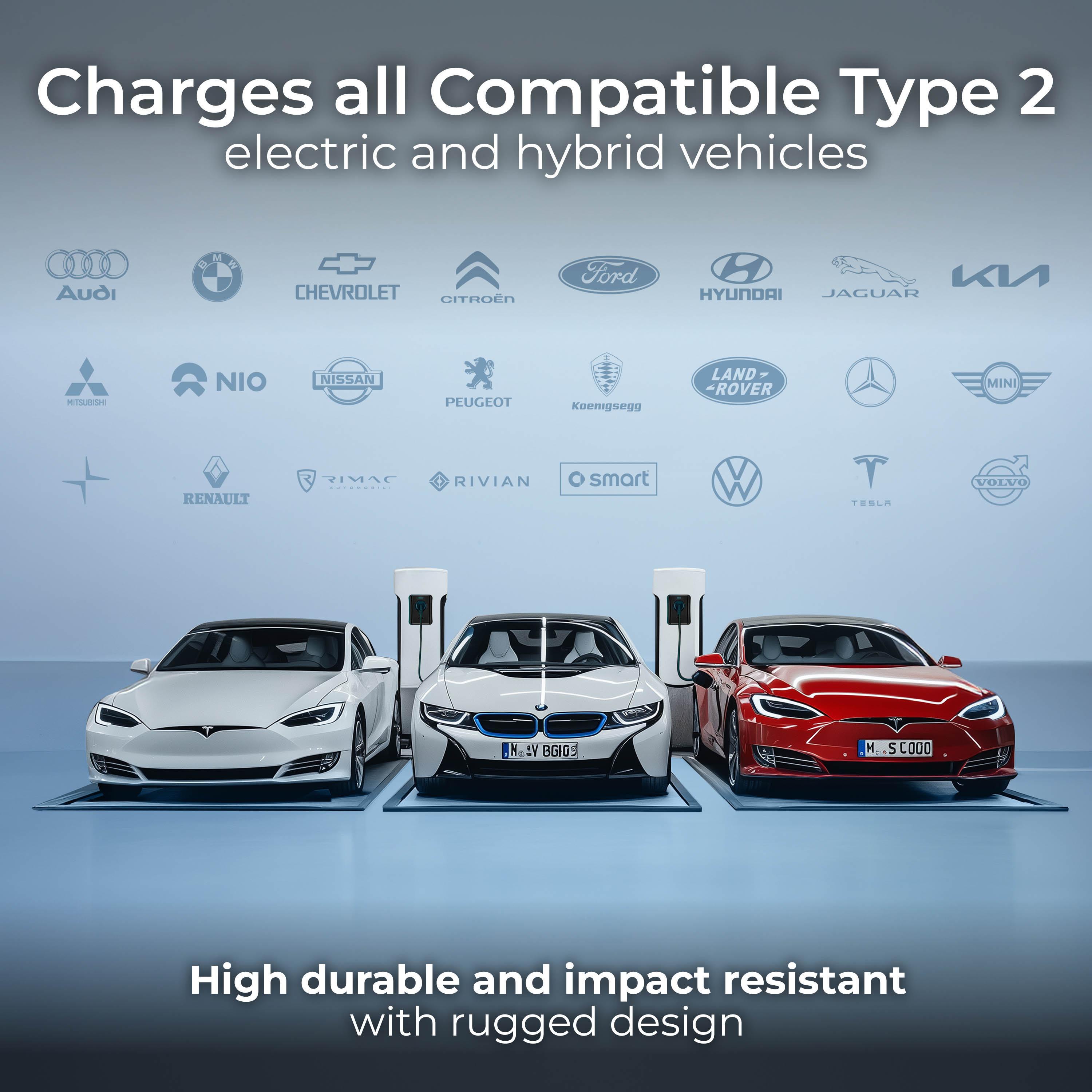 Masterplug 5m EV Charging Cable & Case