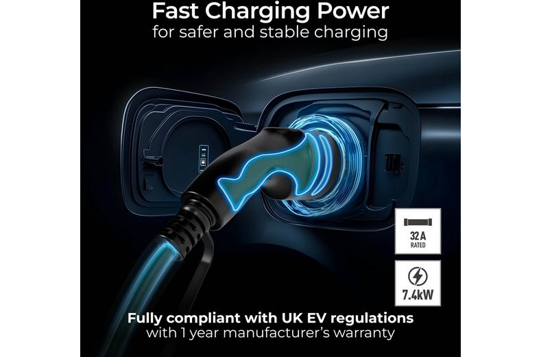 Masterplug 5m EV Charging Cable & Case Masterplug 5m EV Charging Cable & Case